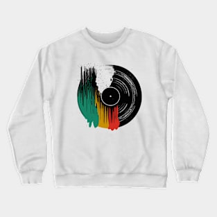 Vinyl Record Crewneck Sweatshirt